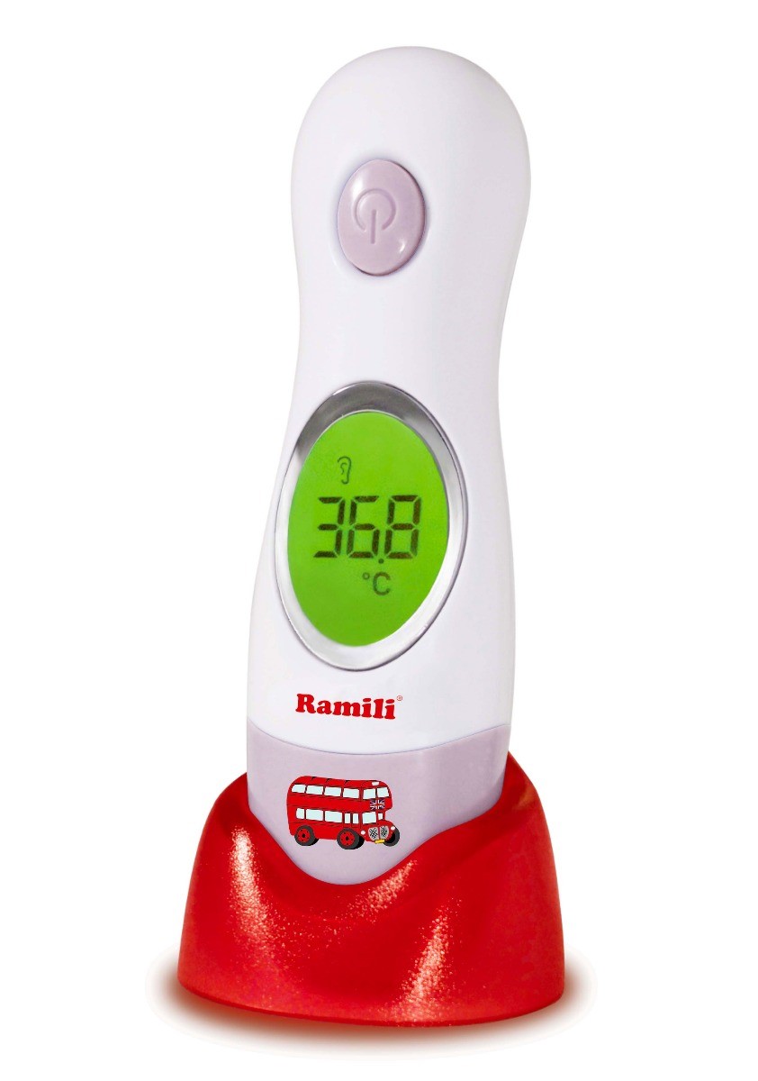 Инфракрасный ушной и лобный термометр (4 в 1) Ramili ET3030, 25